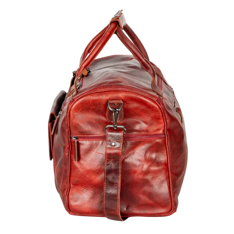 Greenwood Leather Regina Large Travel Duffle Bag