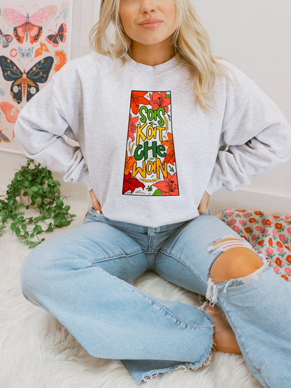 Saskatchewan Grow Where You Are Planted Unisex Crewneck Sweatshirt | Sask Clothing