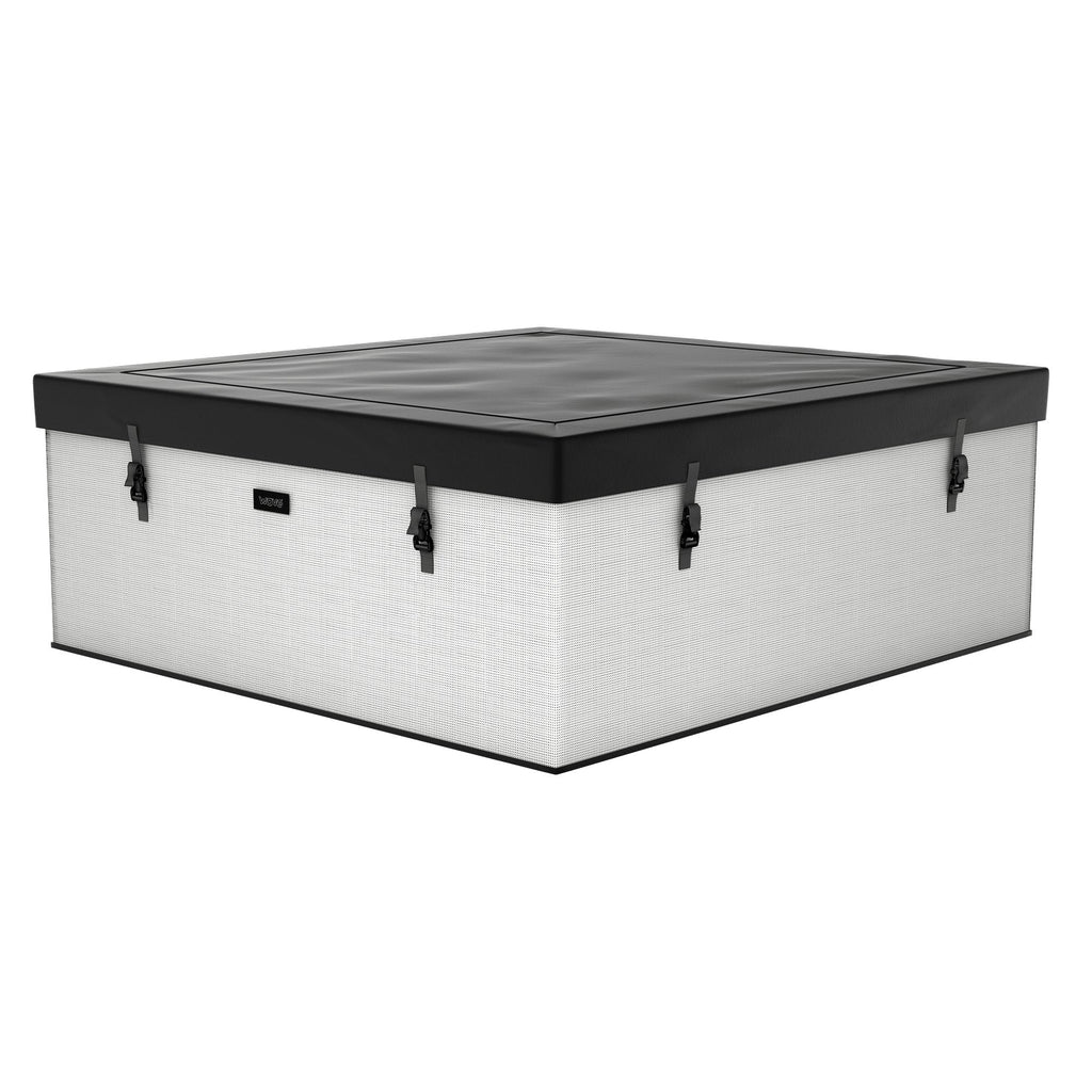 Wave | Garda | 4/6-Person Eco Foam Hot Tub | Square | Built-In Integrated Heater