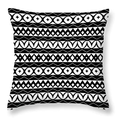 Nordic Style Black and White Velvet Pillow Covers