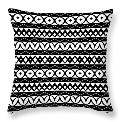 Nordic Style Black and White Velvet Pillow Covers