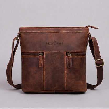 Greenwood Leather Crossbody Bag