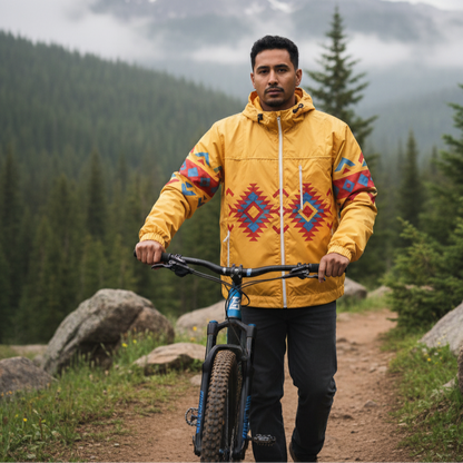 Sunrise Peaks Windbreaker(Yellow)