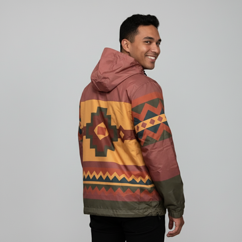 zigzag Windbreaker