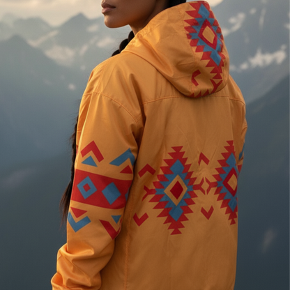Sunrise Peaks Windbreaker(Yellow)