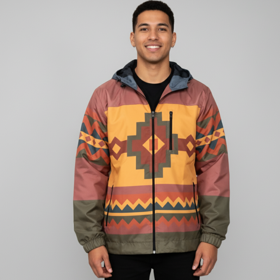zigzag Windbreaker