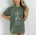 Geometric Farming Unisex T-shirt | Prairie Apparel | Farm Apparel