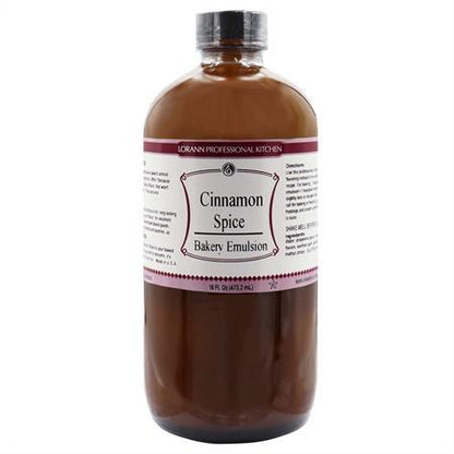 Cinnamon Spice Bakery Emulsion - 4 oz. - 16 oz., 1 Gallon, 5 Gallons - Bakery Emulsions Canada - Ships Free Within Canada on Orders Above CAD $199