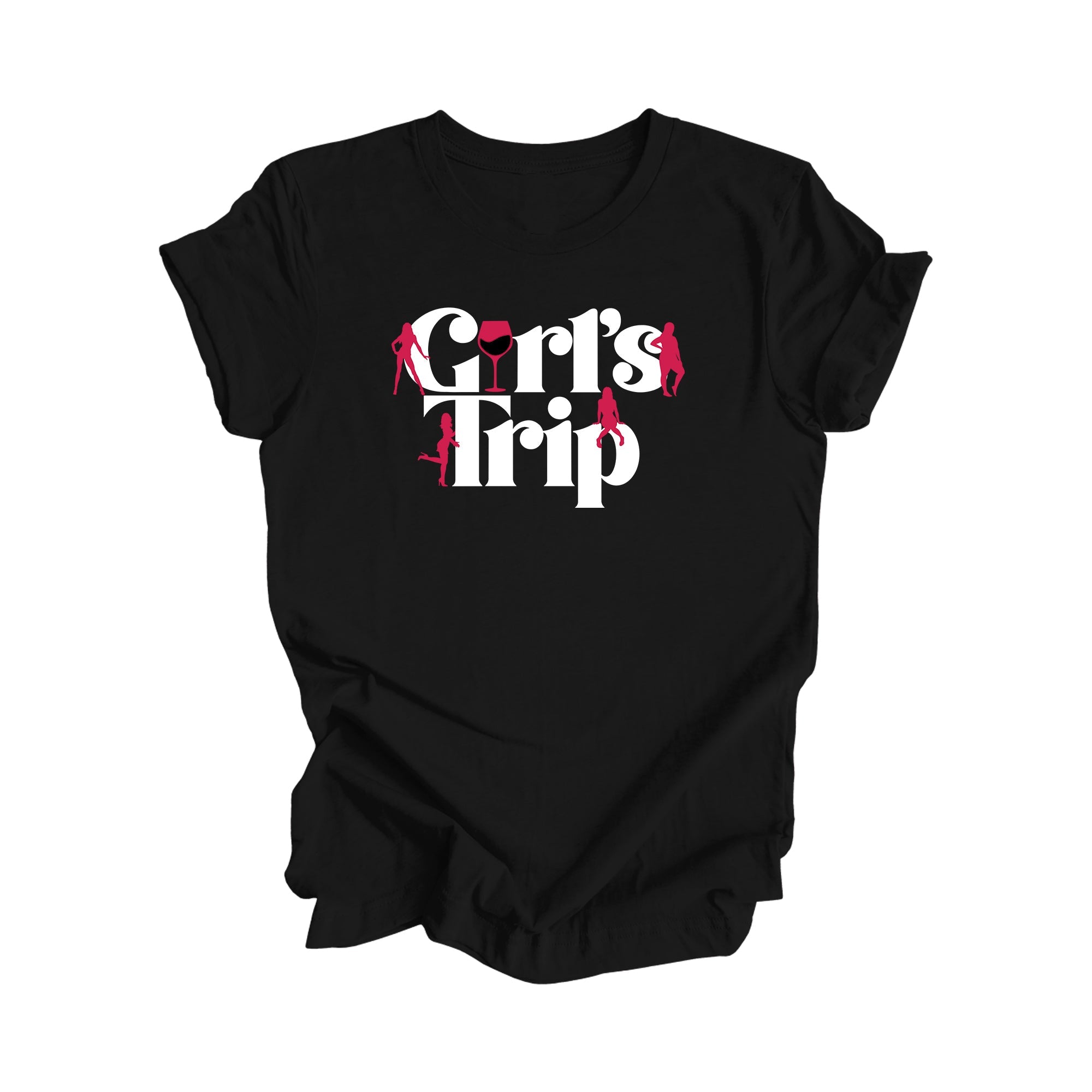 Girls Trip Shirt, Gift, Travel Shirt, Matching Vacation Shirts, Adventure Shirt, Road Trip Shirt, Matching Girls Shirt, Travel T-Shirt - Inspired X