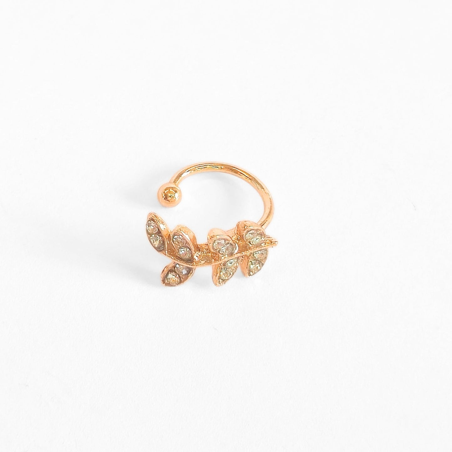 Gold Leaf Ear Cuff