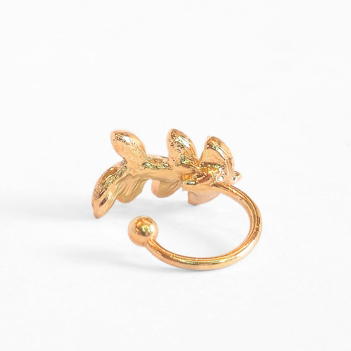 Gold Leaf Ear Cuff