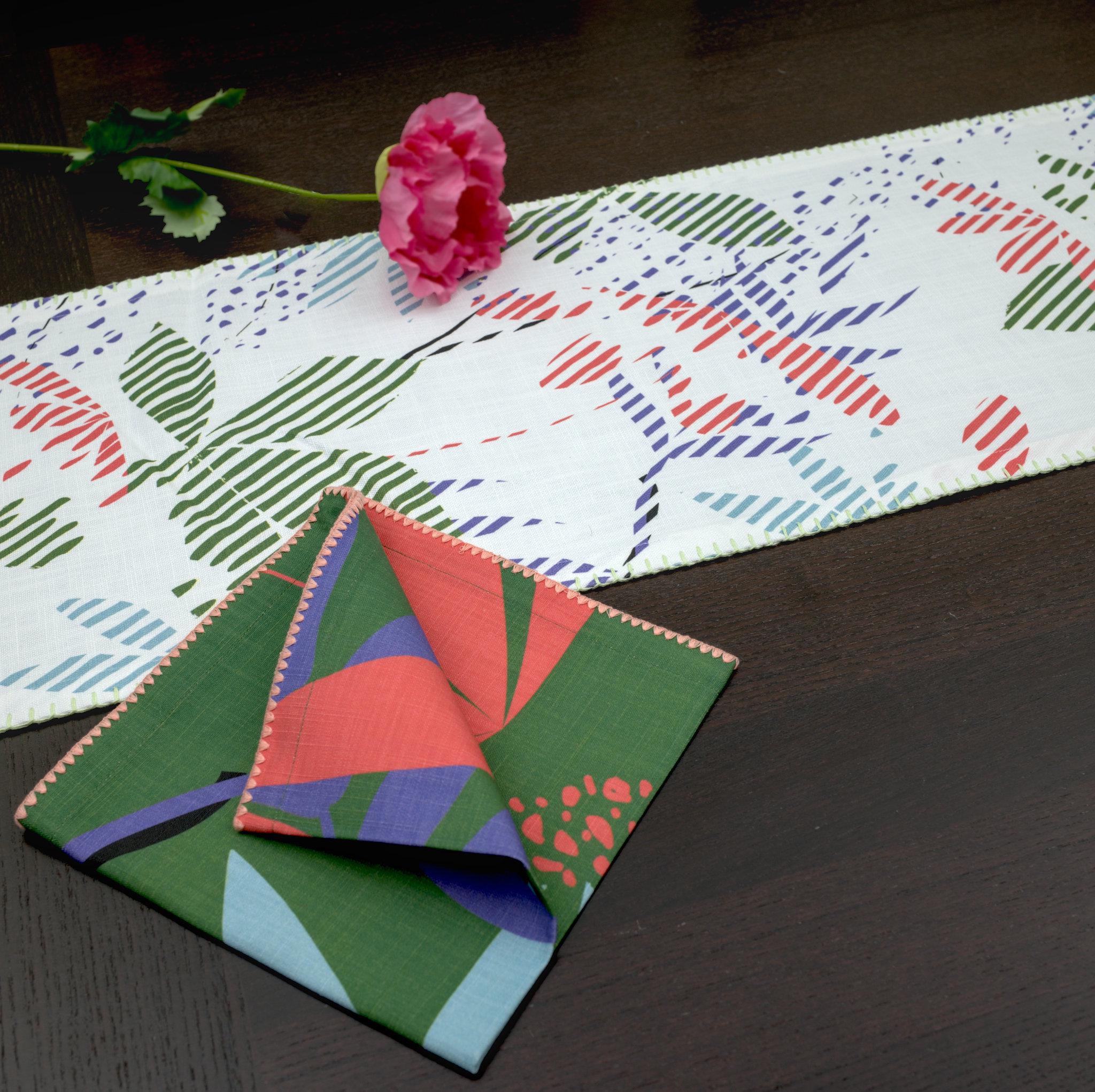 Pollen Up: Premium Cotton Dinner Napkins