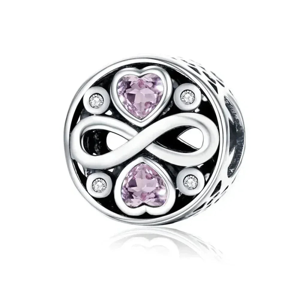 Dazzle in Elegance with 925 Sterling Silver CZ Beads for Bracelets & Bangles