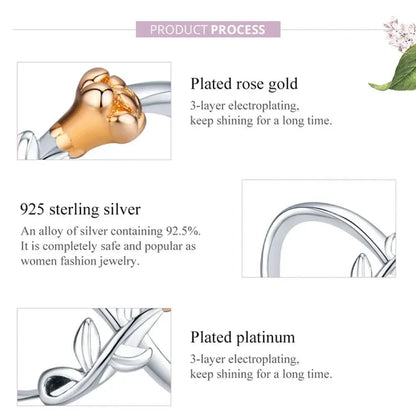 925 Sterling Silver Clear 5A Crystal Collection Family Heart X-Shape Charm Beads for Charm Bracelet & Necklace Pendant
