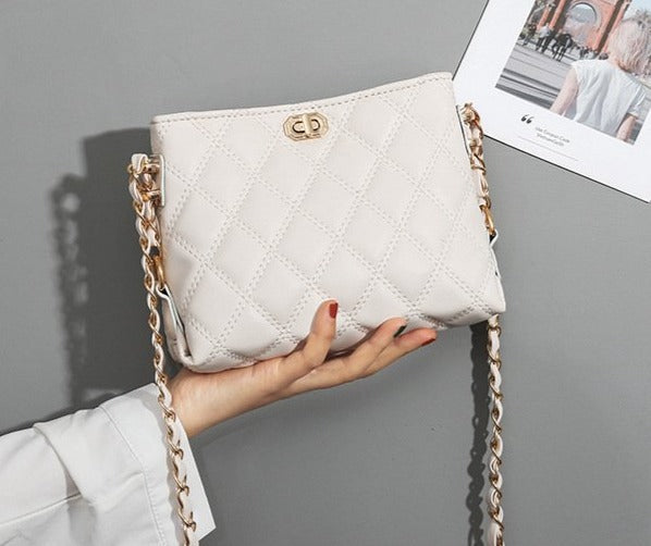 Lattice Chain Purse