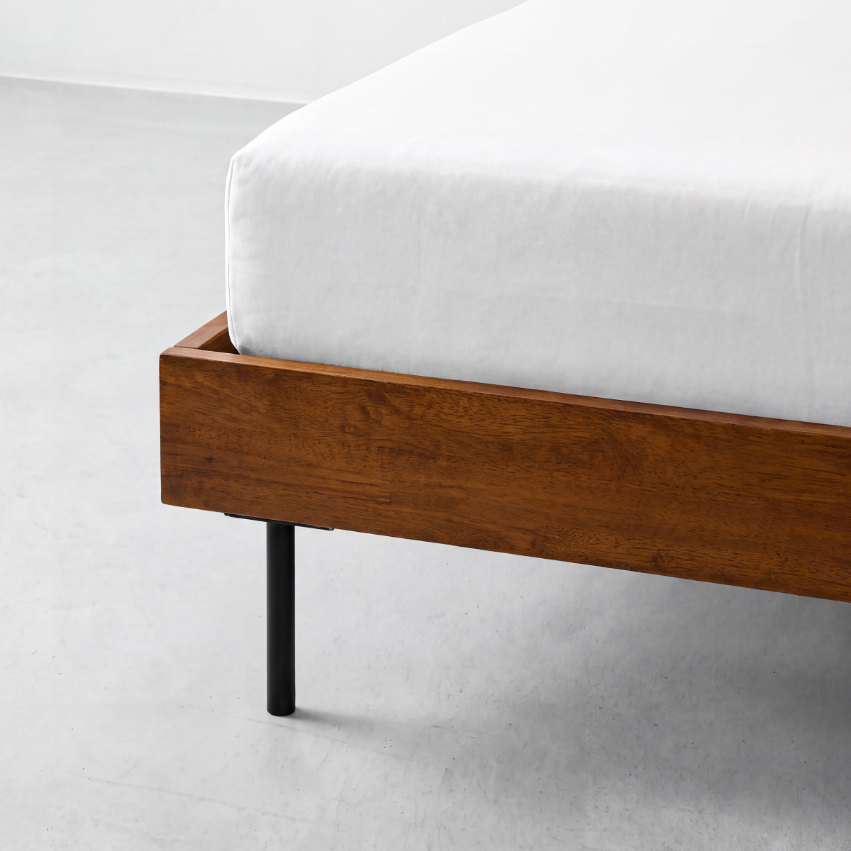 Alander Solid Wood Bed Frame