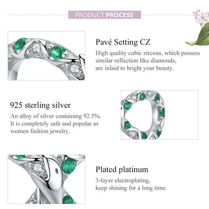 925 Sterling Silver Clear 5A Crystal Collection Family Heart X-Shape Charm Beads for Charm Bracelet & Necklace Pendant