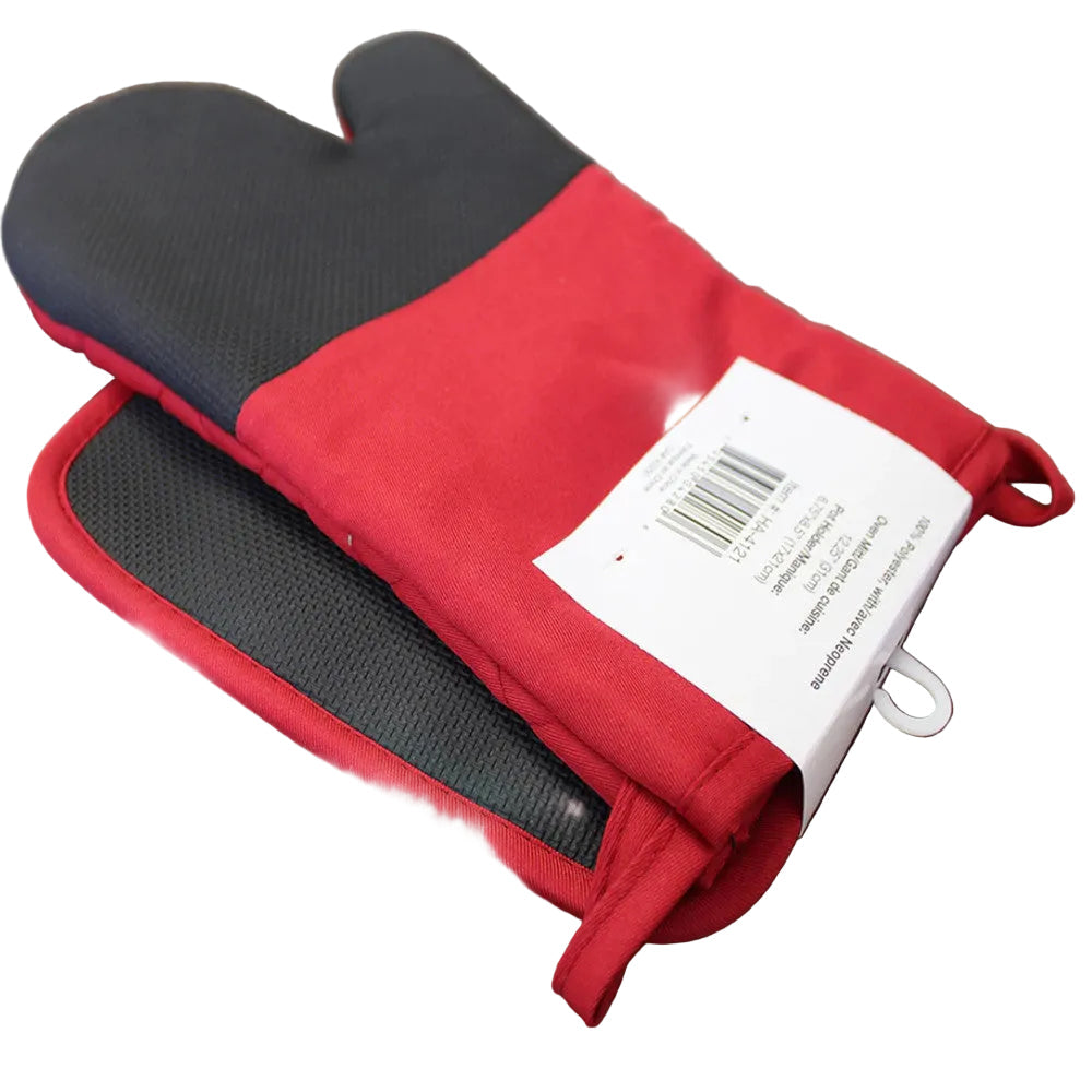 HOME AESTHETICS HA-4121 2pc Oven Mitt & Pot Holder Set