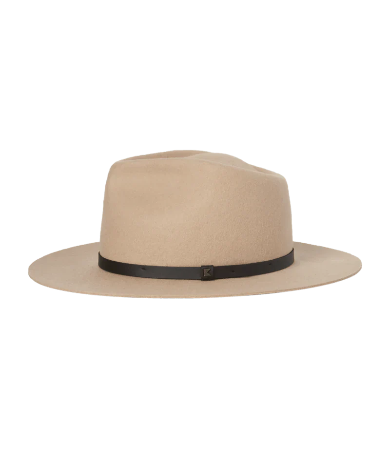 Kooringal Unisex Felt Wide Brim Fedora Goodwin Size XL
