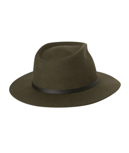 Kooringal Unisex Felt Wide Brim Fedora Goodwin Size XL