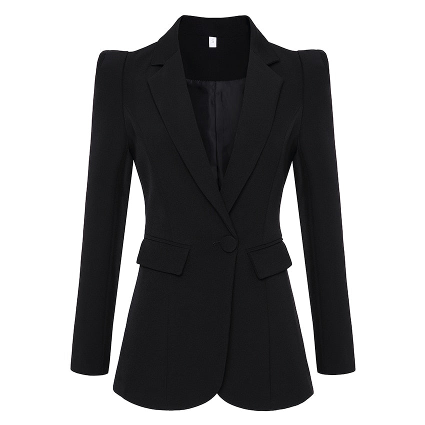 High Shoulder Blazer
