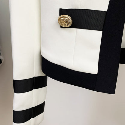 Stylish Button Blazer