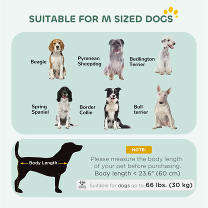 24" Dog Crate with 2 Doors, Folding Metal Dog Cage with Soft Cushion, Removable Tray, Handle for Extra Small Dogs, Black