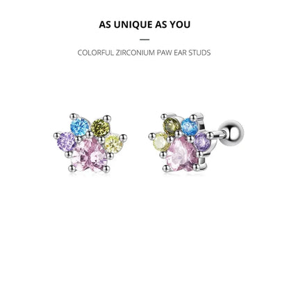 925 Sterling Silver Star And Butterfly Stud Earrings - Delicate And Fine Jewelry