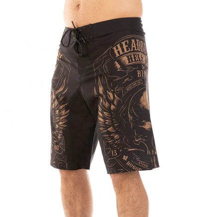 Headrush Men's Biker Wings Board Shorts