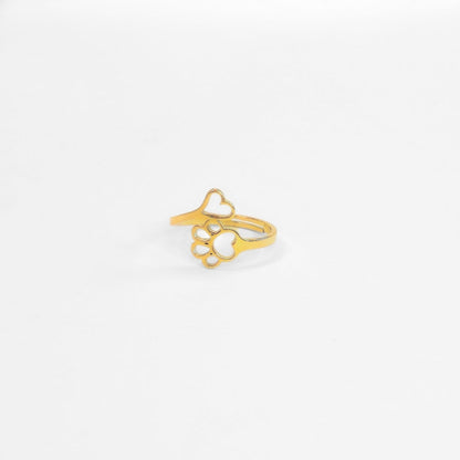 Heart & Paw Ring