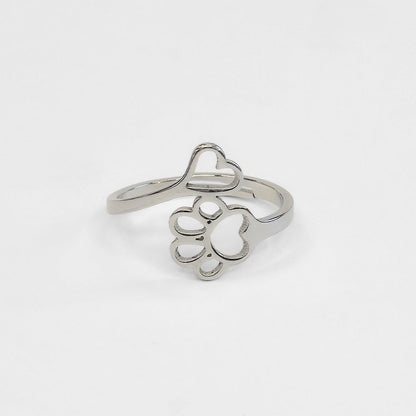 Heart & Paw Ring
