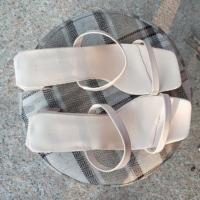 Block Heel Sandals