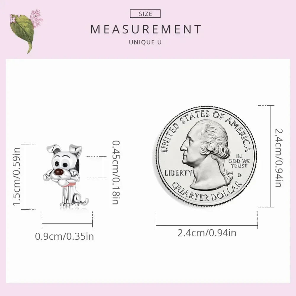 Paw-Sitively Adorable: Dog Charm With A Playful Spirit