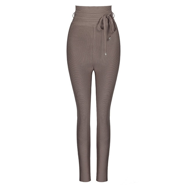 High Waist Lace Pants