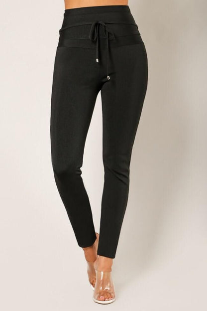 High Waist Lace Pants