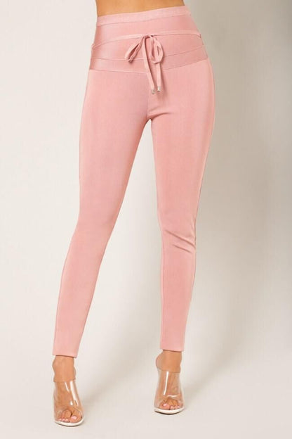 High Waist Lace Pants