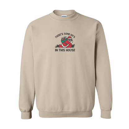 Crewneck "Ho's in this house" brodé
