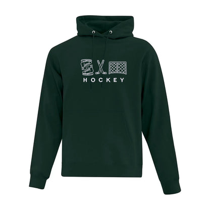 Hoodie "HOCKEY" brodé