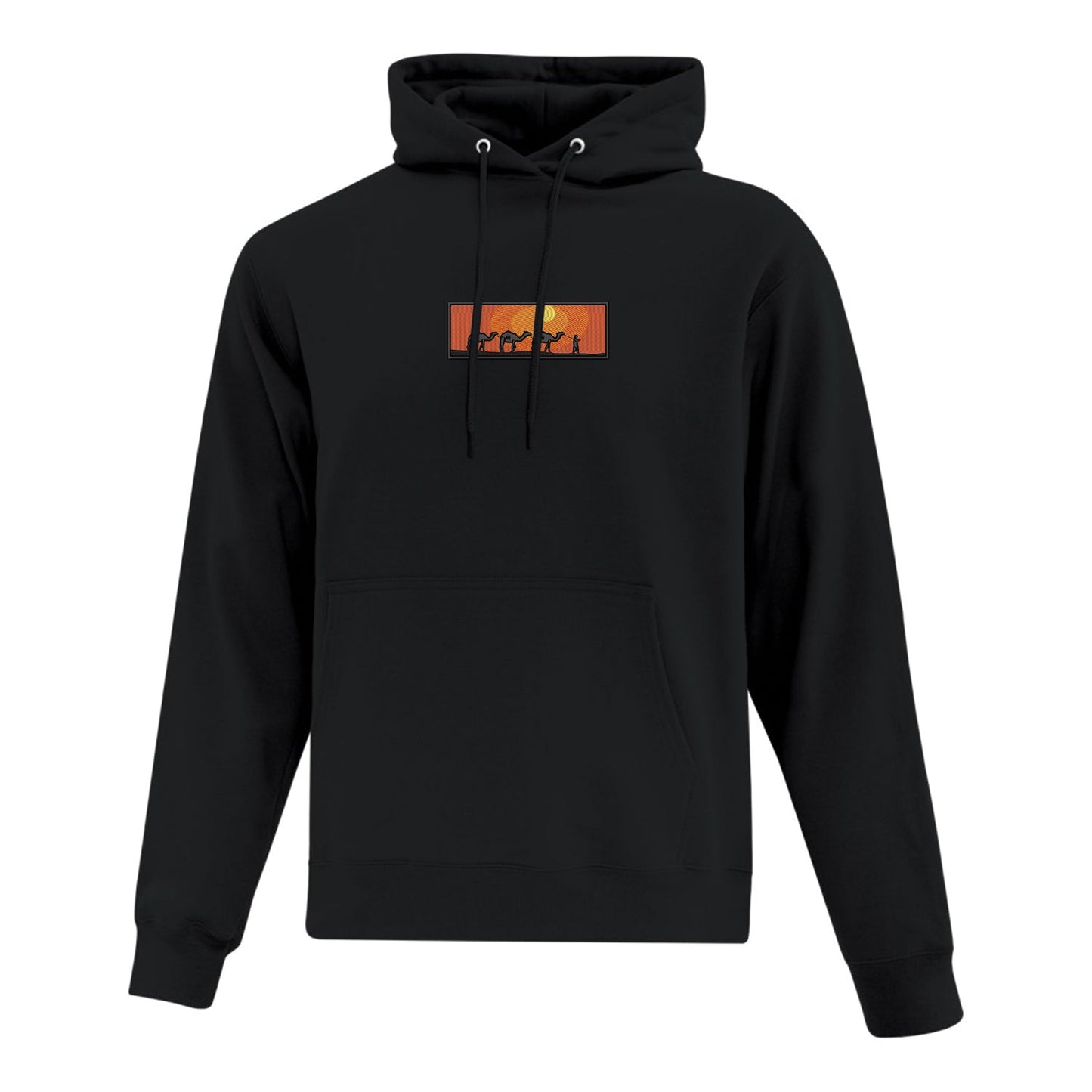 Hoodie Désert brodé