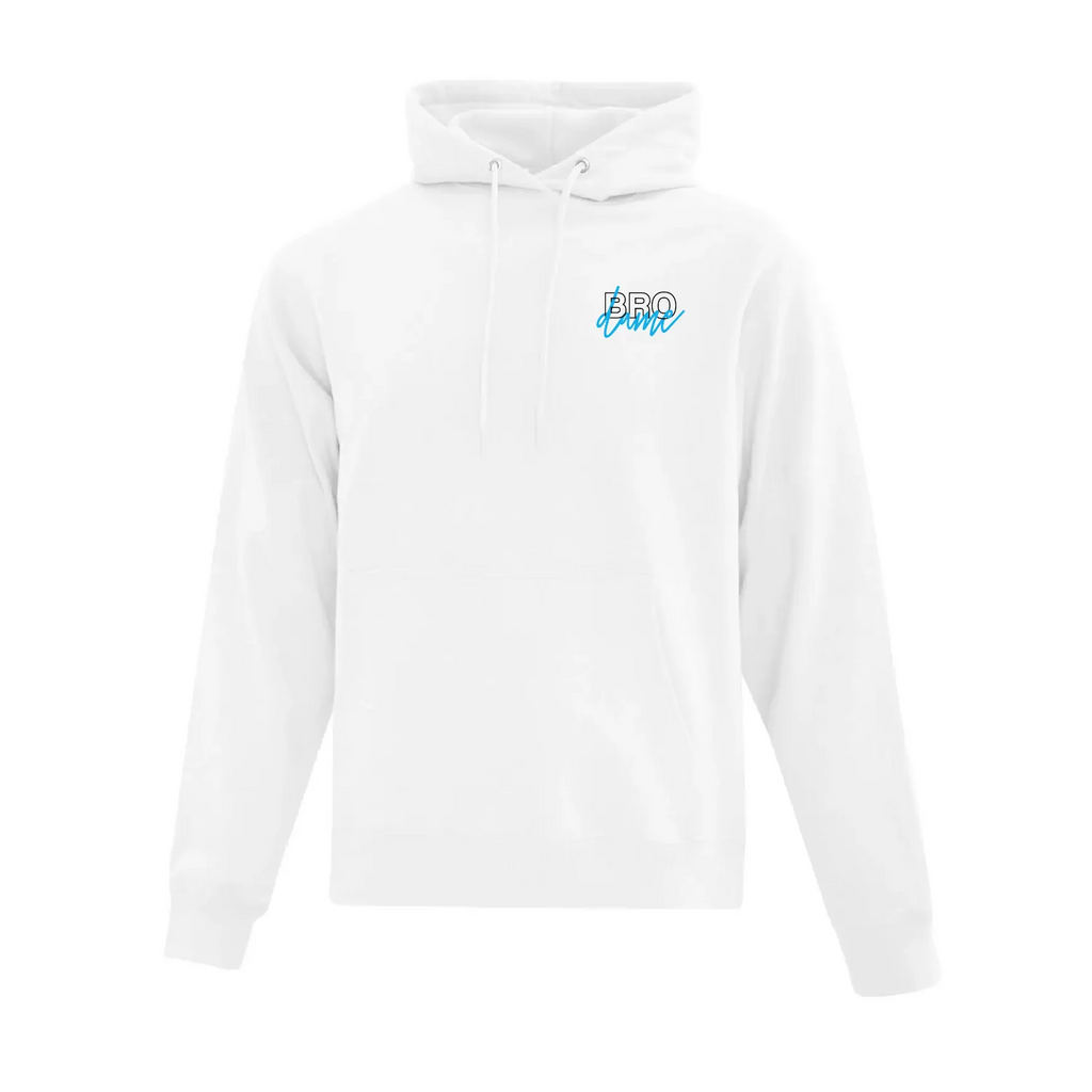 Hoodie "Brodame" cursive brodé