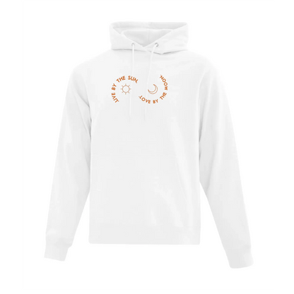 Hoodie "Live By The Sun" brodé