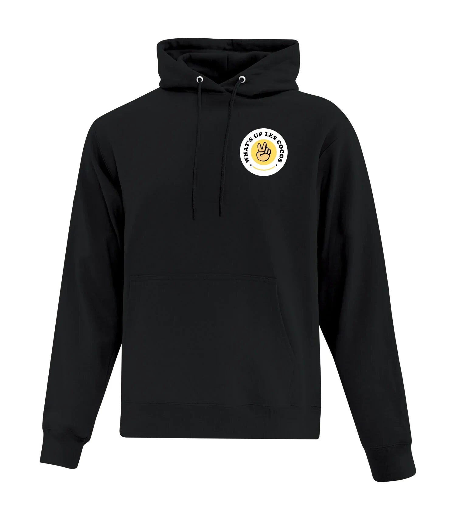 Hoodies Logo "What's Up Les Cocos" brodé