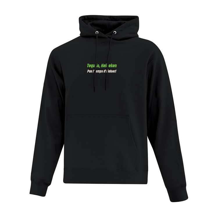 Hoodie "Tequila Heineken" brodé