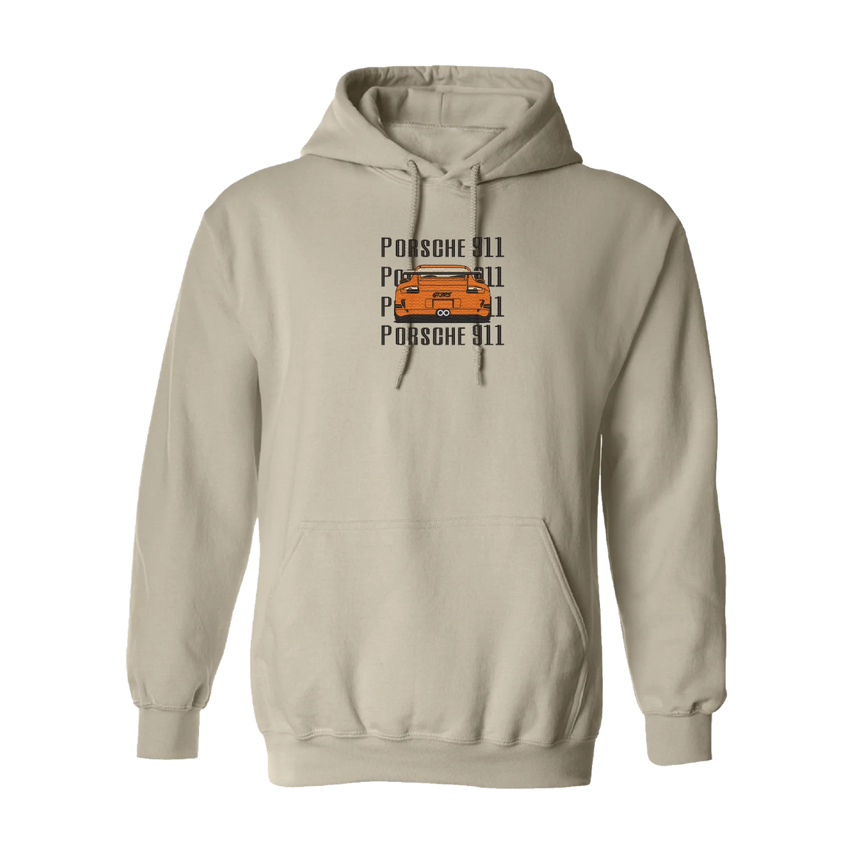 Hoodie Porsche 911 brodé