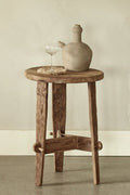 Table d'appoint Rembrandt en teck recyclé