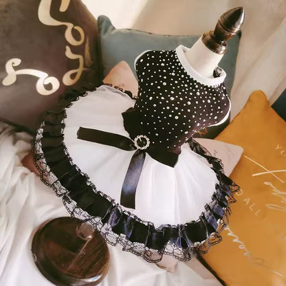 Sweetheart Dog Dress – Luxury Tutu Outfit for Dogs