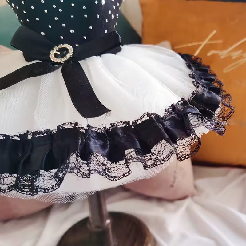 Sweetheart Dog Dress – Luxury Tutu Outfit for Dogs