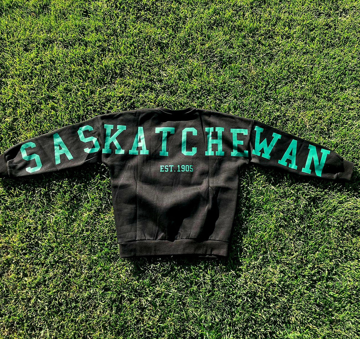 Saskatchewan Back Unisex Crewneck