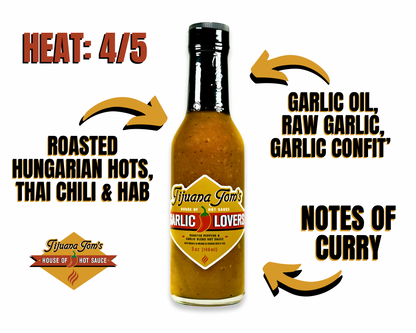 Tijuana Tom's Signature "Garlic Lovers" - (Wholesale - x12 Units)