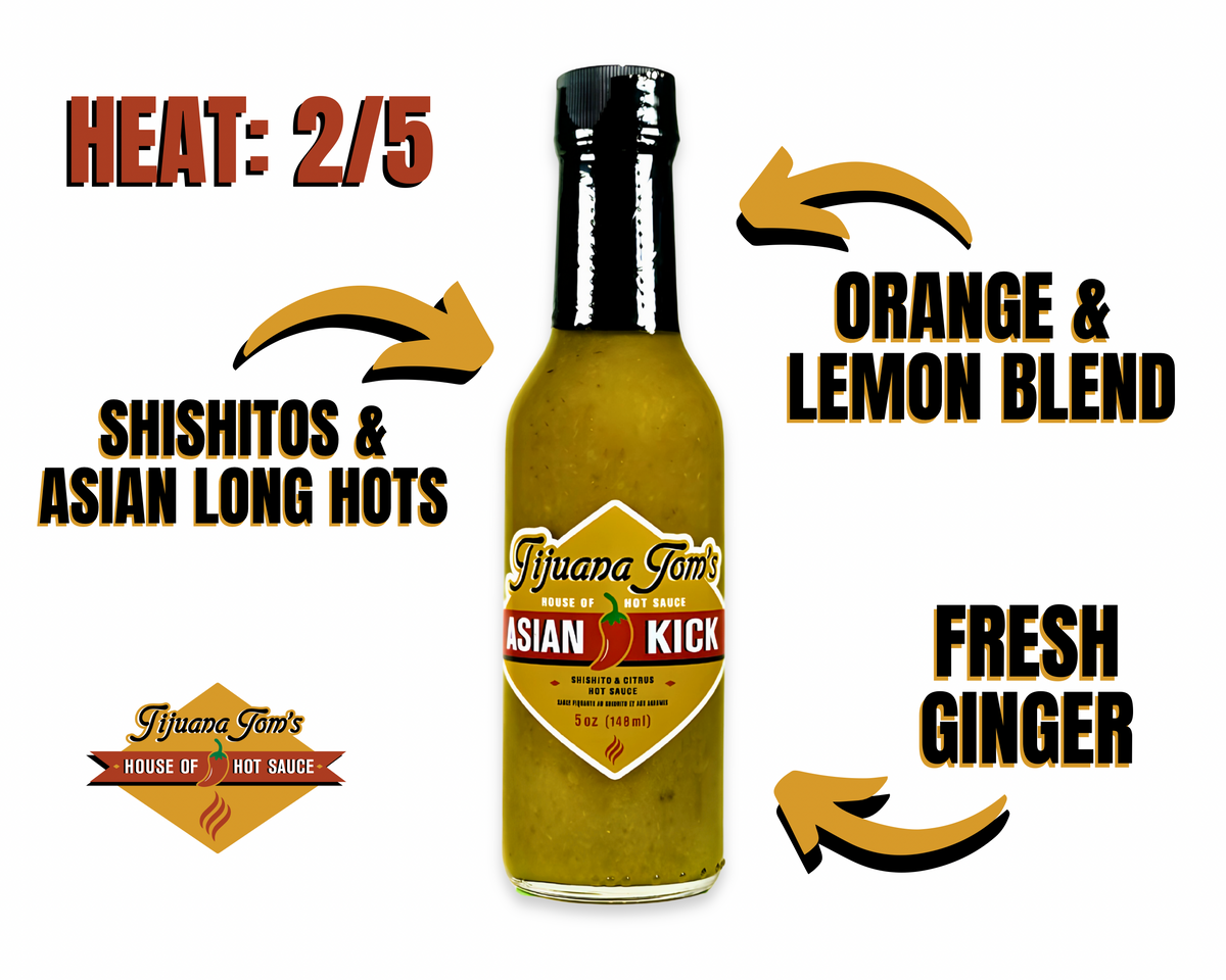 Tijuana Tom's Signature "Asian Kick" - (Wholesale - x12 Units)